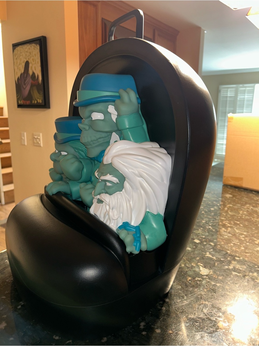 Haunted Mansion Hitchhiking Ghosts Light Up Doom Buggy NWT - Picture 6 of 10